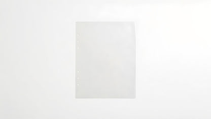 Translucent doodle paper for PostRush Analog Journal binder